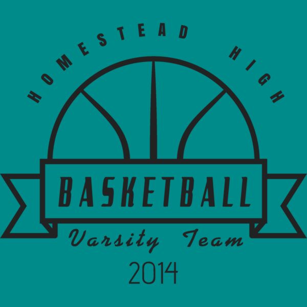 Basketball Template DNT001 BW Thumbnail