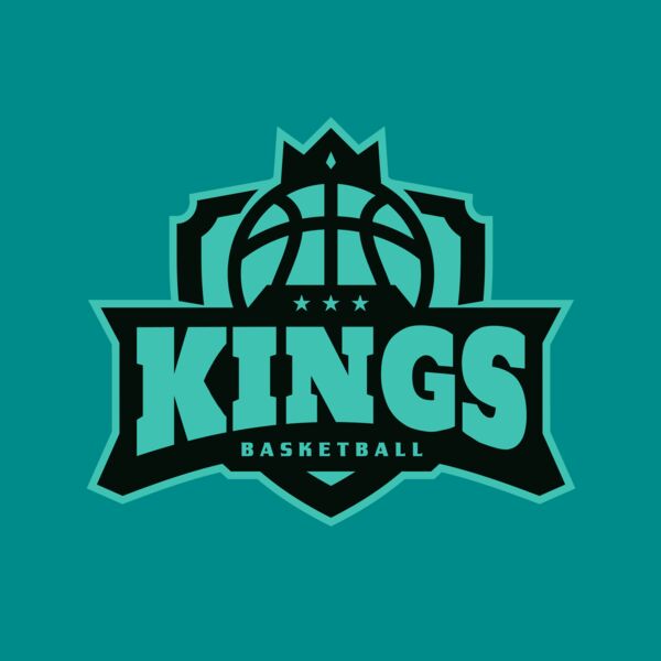 Kings Basketball Logo Template Thumbnail