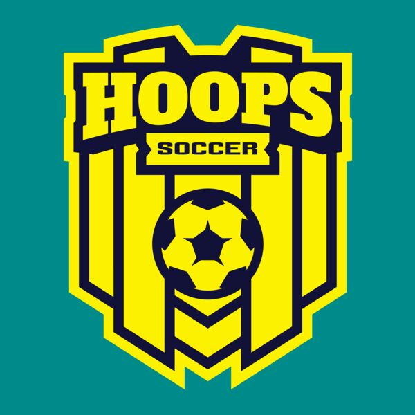 Hoops Soccer logo template Thumbnail