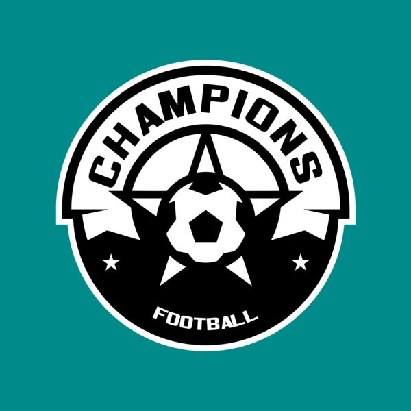 Champions Football logo template Thumbnail