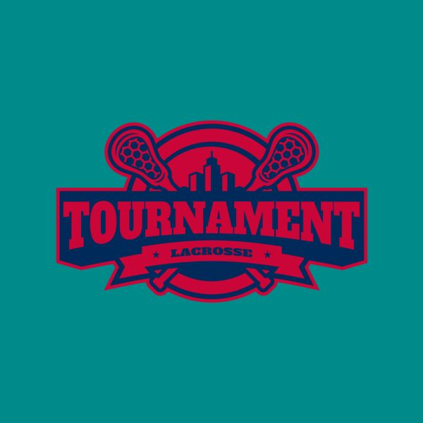 Tournament Lacrosse Logo Template Thumbnail