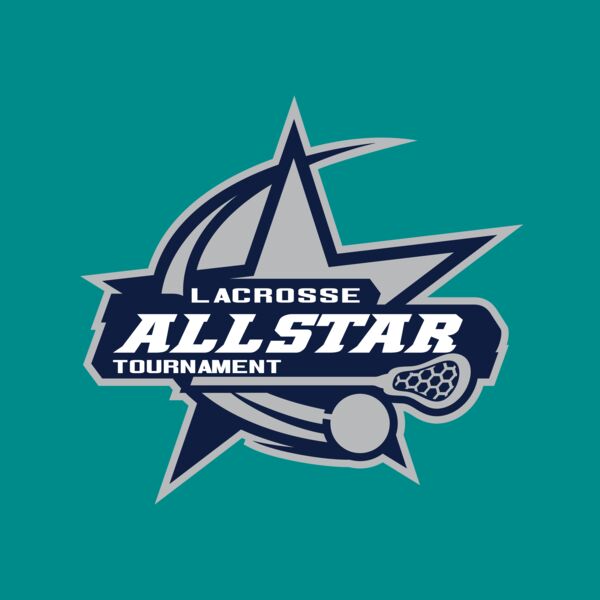 Allstar Tournament Lacrosse Logo Template 02 Thumbnail