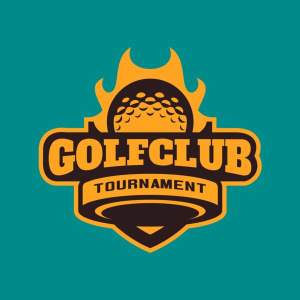 Golf Club Tournament logo template 04 Thumbnail