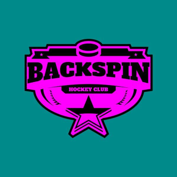 Backspin Hockey Club logo template Thumbnail