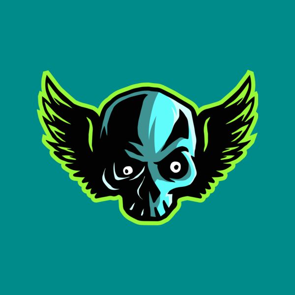 Elements Skulls logo template 180 Thumbnail