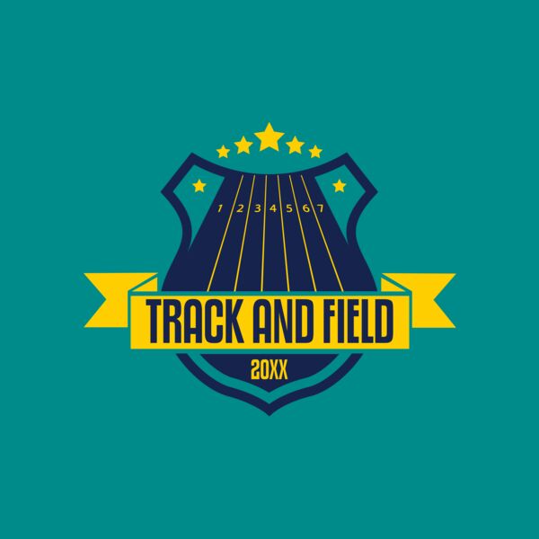 Track & Field Team Logo 06 Thumbnail