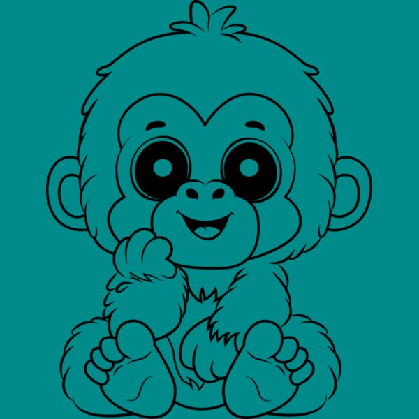 Gorilla   Clipart 3 Thumbnail