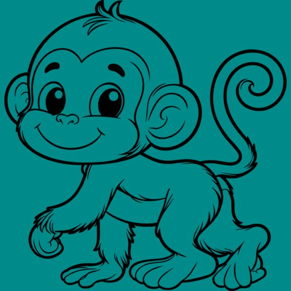Monkey   Clipart 1 Thumbnail