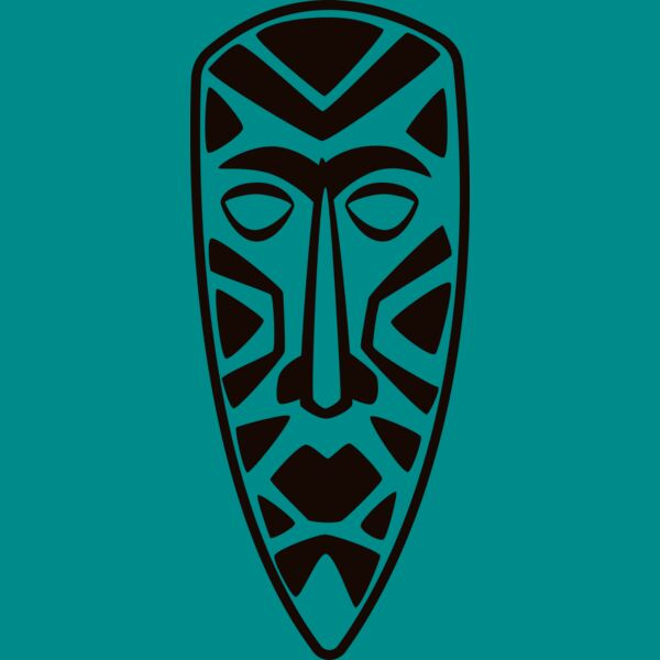 Polynesian Tribal Mask Thumbnail