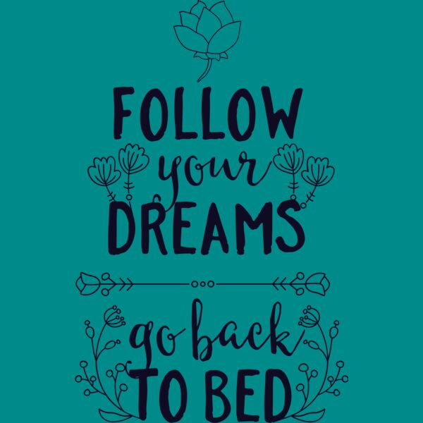 Follow Your Dreams Go Back To Bed Thumbnail
